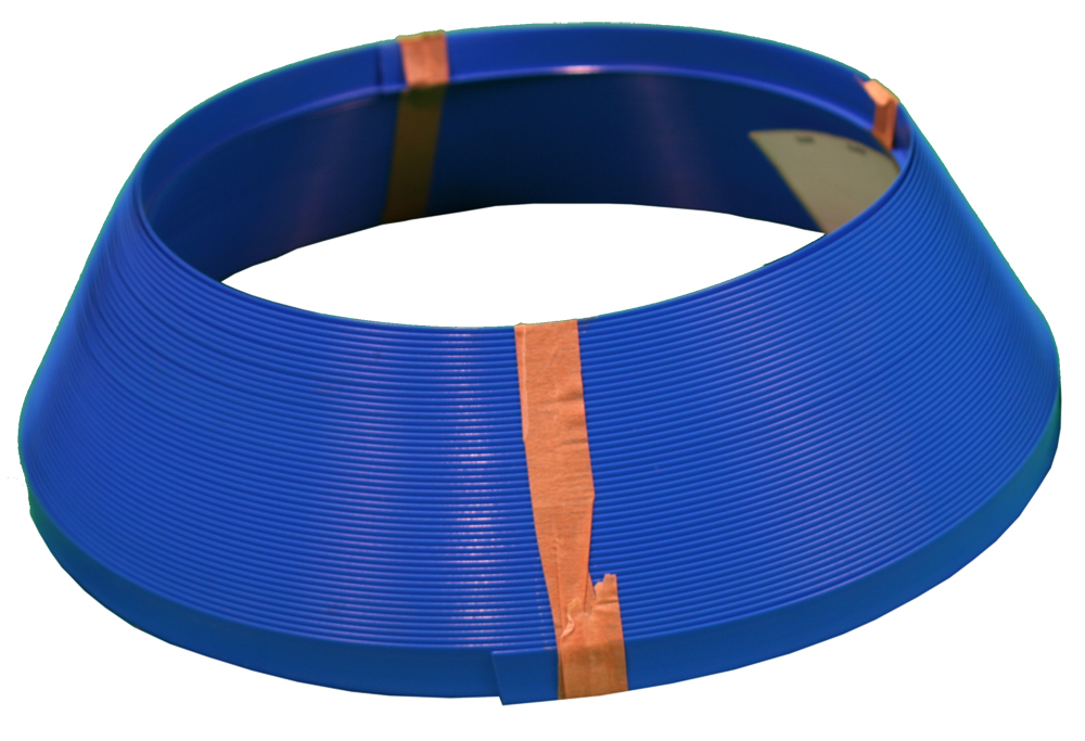 3/4" PLASCO Trim Cap Dark Blue 3/4" PLASCO Trim Cap The Sign