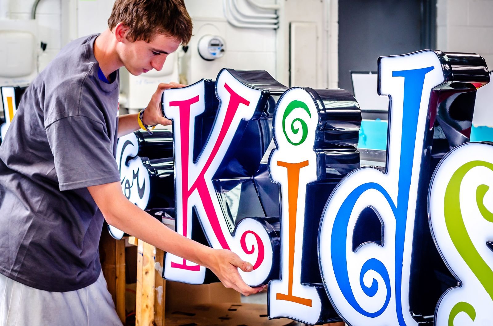 A little bit of our work... Detroit Sign Shop