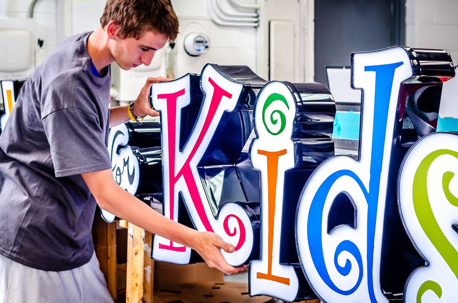 A little bit of our work... Detroit Sign Shop