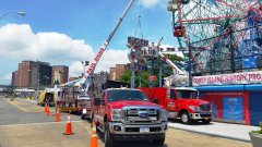 Wonder Wheel install