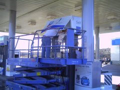 Chevron Spanner and Column Cladding