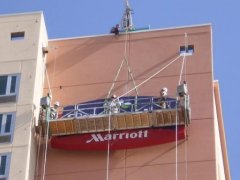 Big Air Sign Install Marriott Signs West Las Vegas