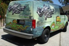 the CATTOS Graphics mystery machine