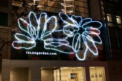 Telus Garden custom Neon display