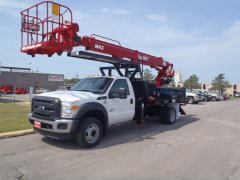 Elliott M43 HiReach on Ford F550 19,500 lb GVWR