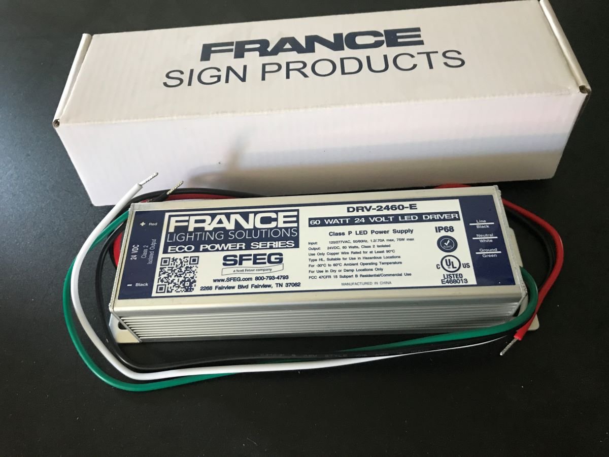 France Eco Power 12V 60W - TruPower DRV-1260-E