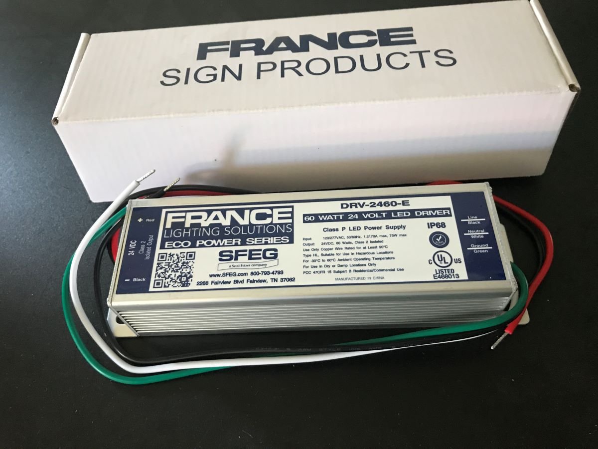 France Eco Power 24V 60W - TruPower DRV-2460-E (24V/60W)