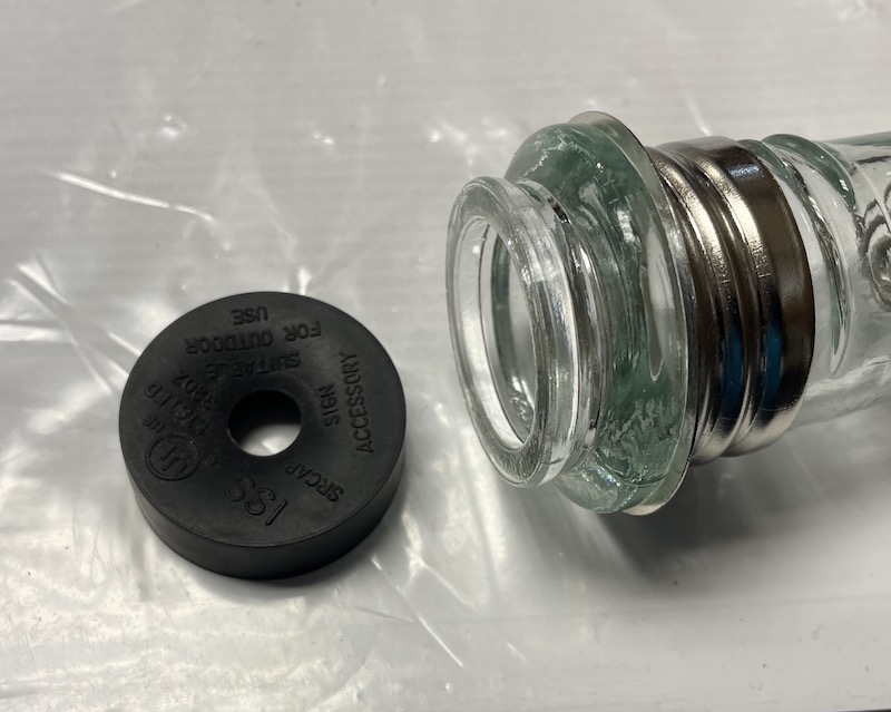 HV Black Silicone Housing Caps (10 QTY)