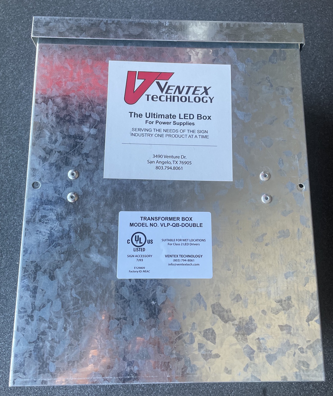 Ventex Double LED Power Supply Box