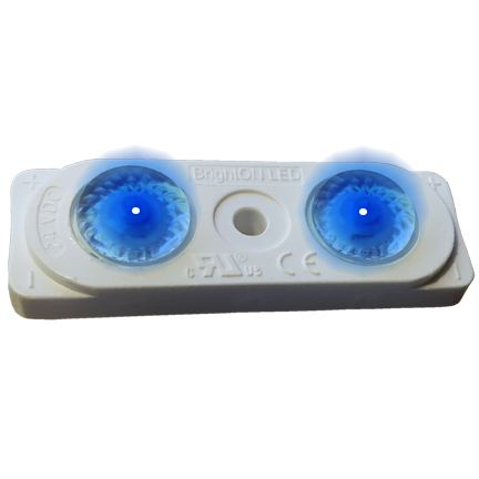 Cobalt Blue  12V  .7W  BrightON II  - 80 Mods (53') 